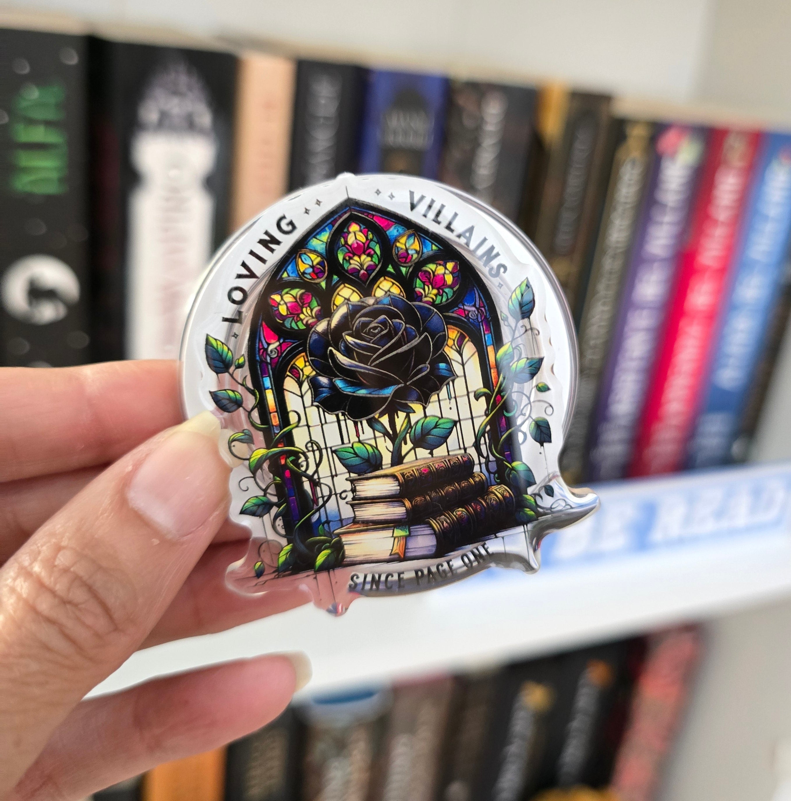 Loving Villains Since Page One Kindle Grip