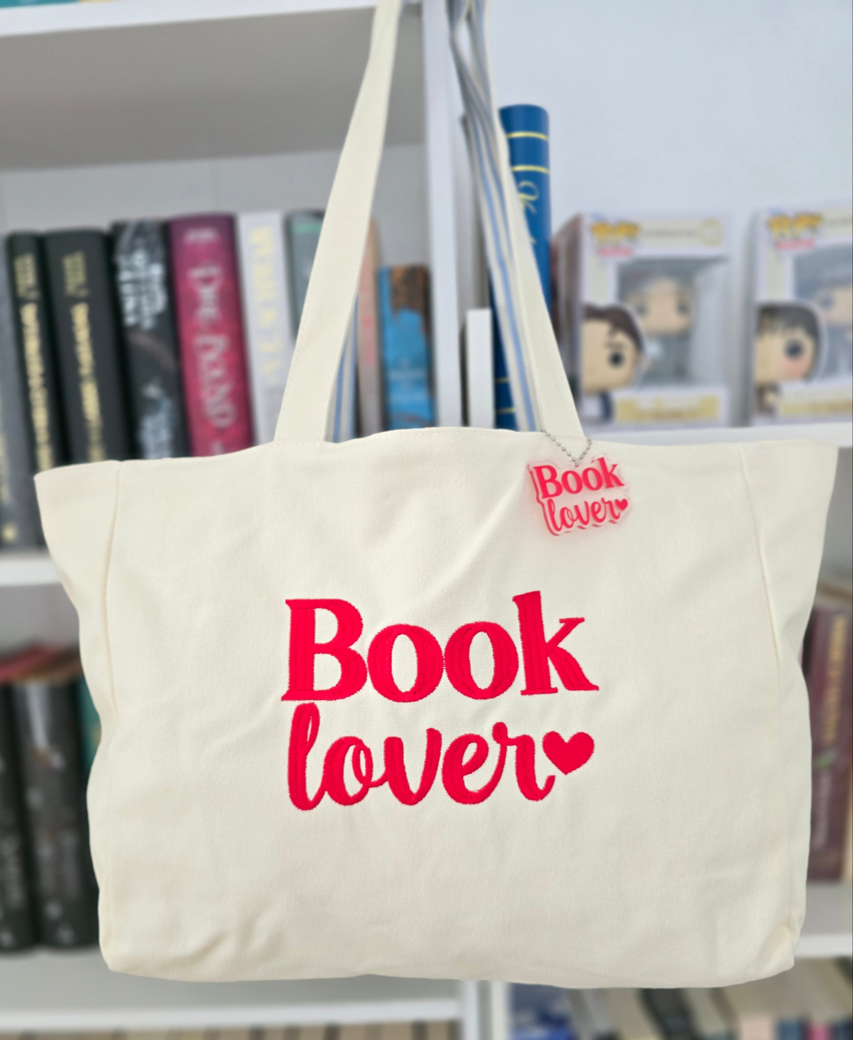 Book Lover Tote Bag