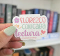 Florezco con cada lectura Magnetic Bookmark