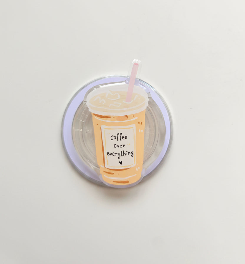 Iced Coffee Kindle Grip
