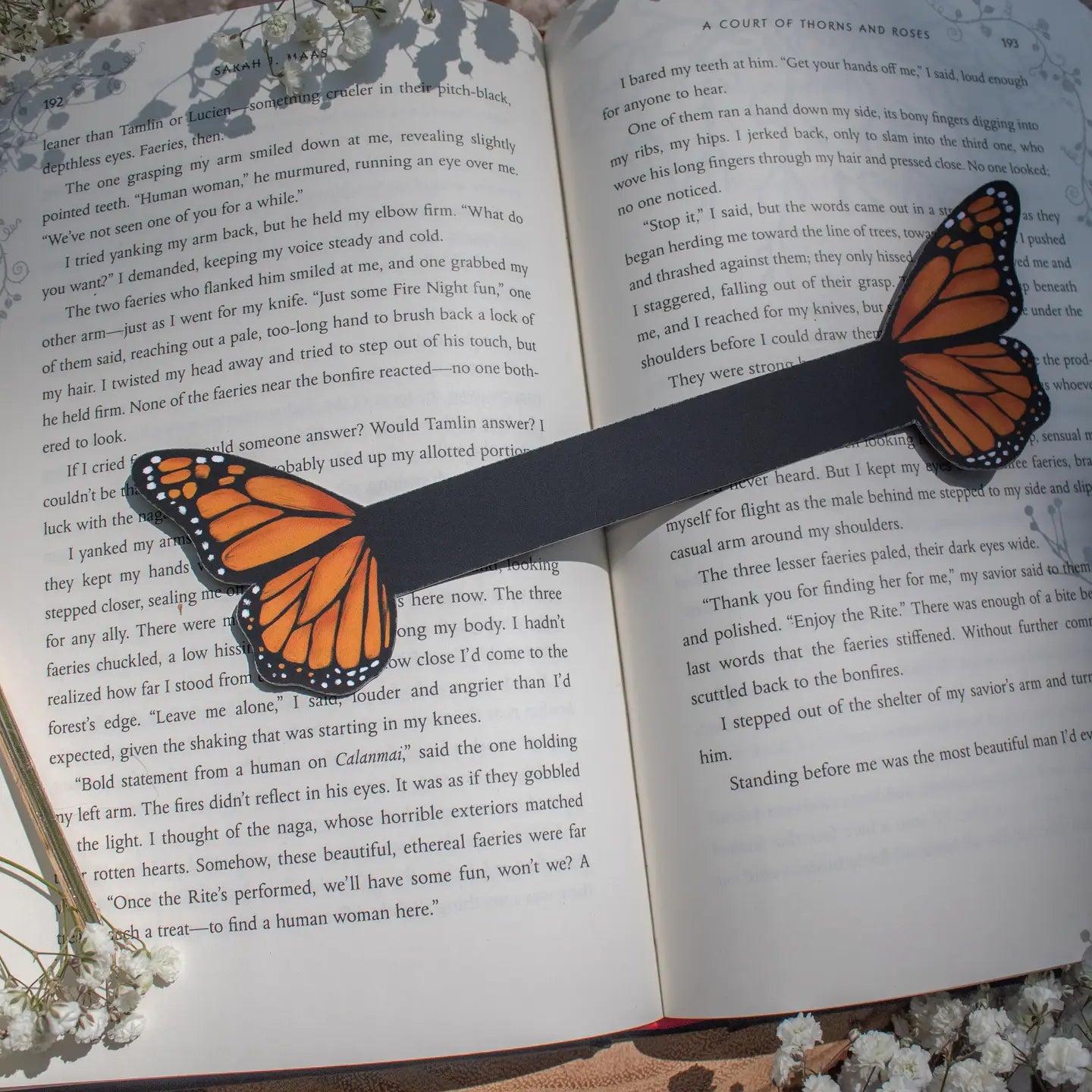 Mariposa Monarca 3D Bookmark