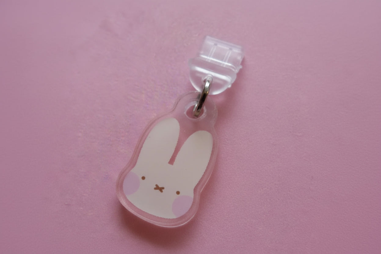 Bunny E-Reader Charm