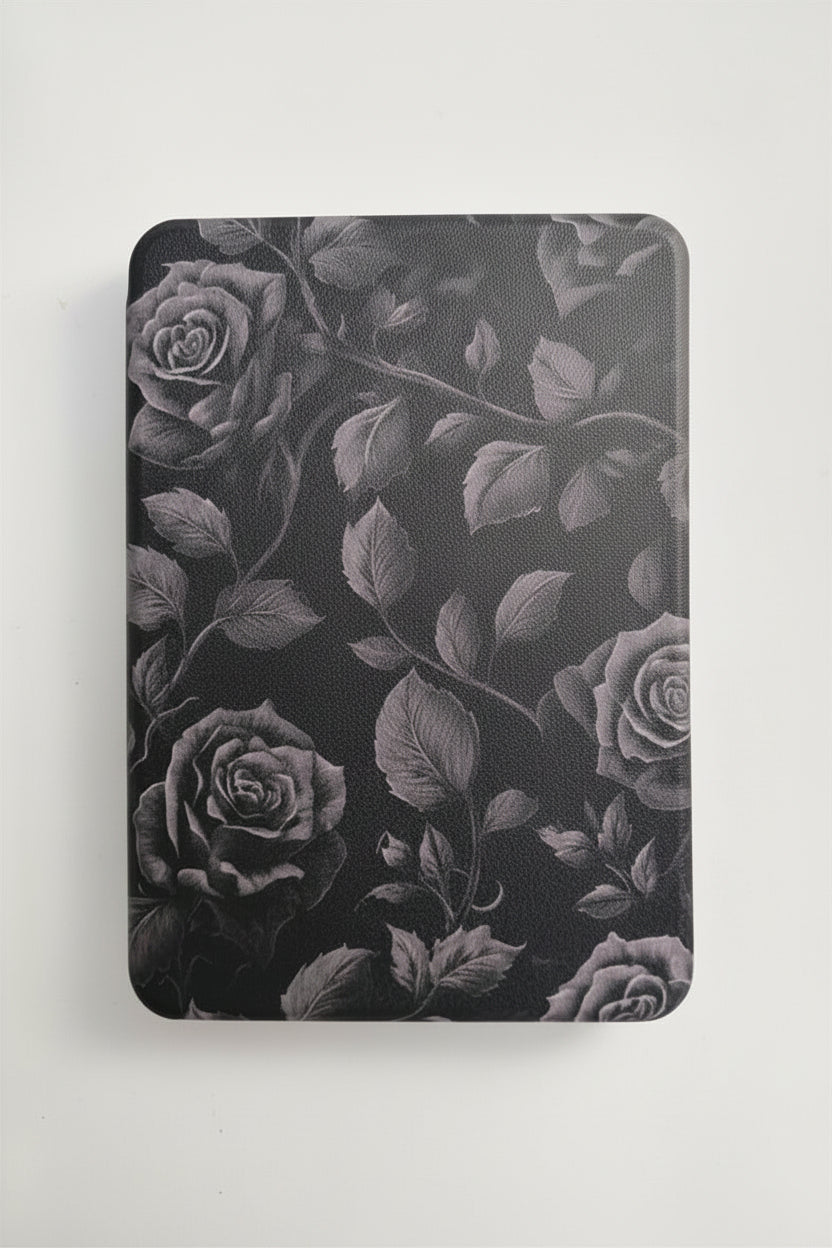 Gothic Dark Roses Kindle Case