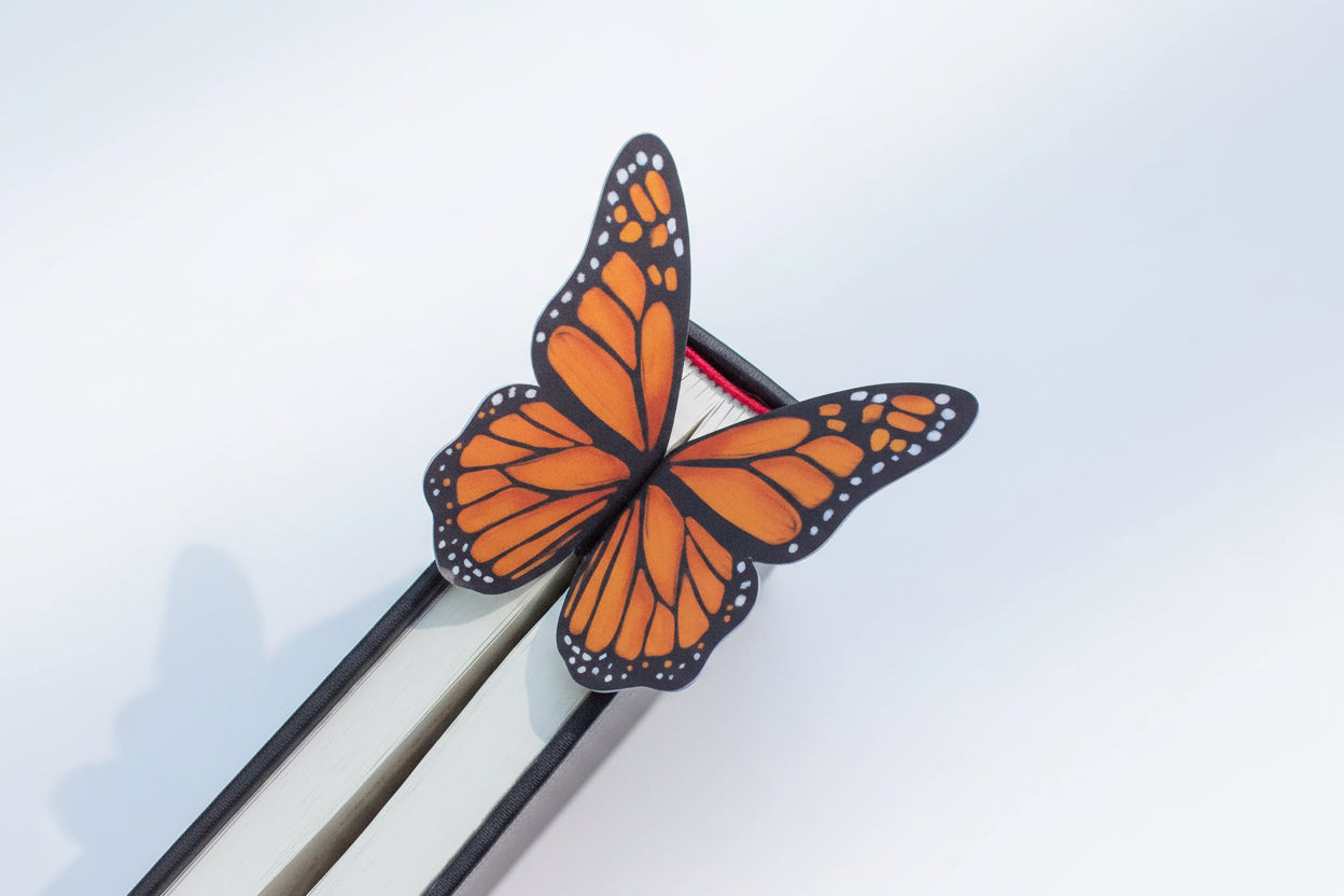 Mariposa Monarca 3D Bookmark