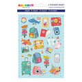 Cute Travel Moments Sticker Sheet