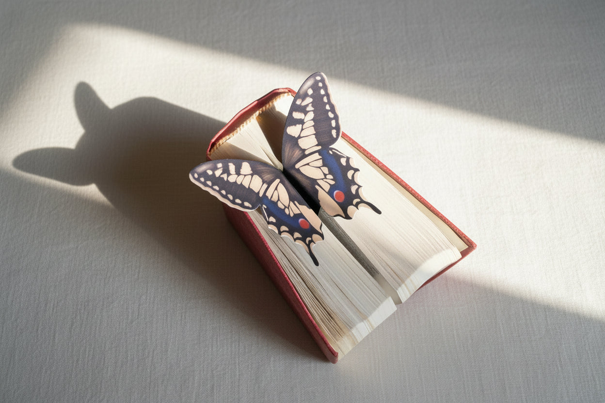 Mariposa de Cola de Golondrina 3D Bookmark
