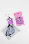 Dark Romance Screen Cleaning Cloth Keychain & Bag Hanger